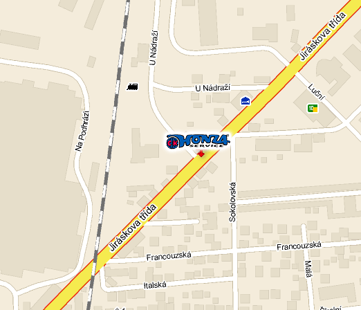 lokace HONZA SERVICE na mapě - Holýšov